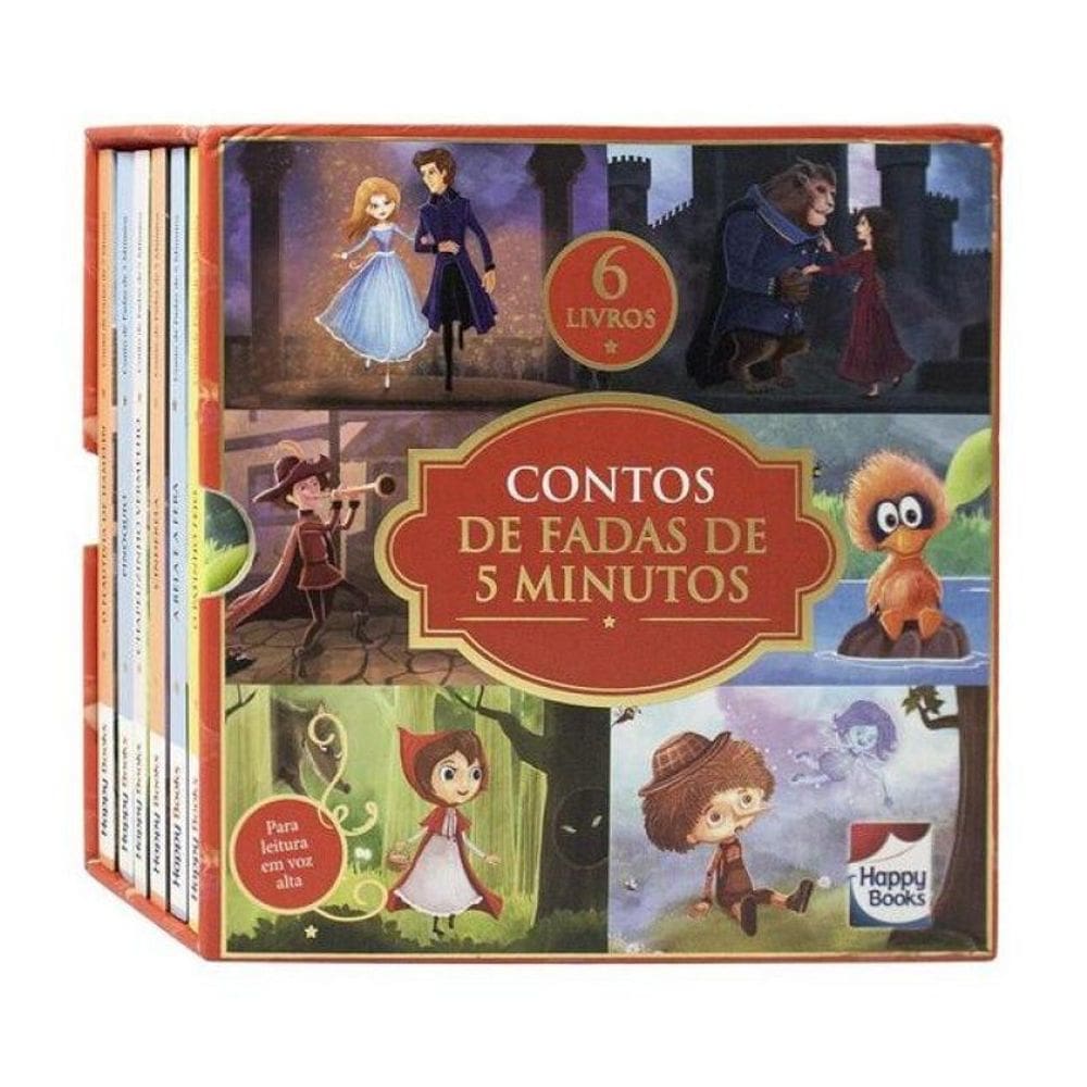 Box Contos De Fadas De 5 Minutos C/6 Livros Sort. (6 Títulos)