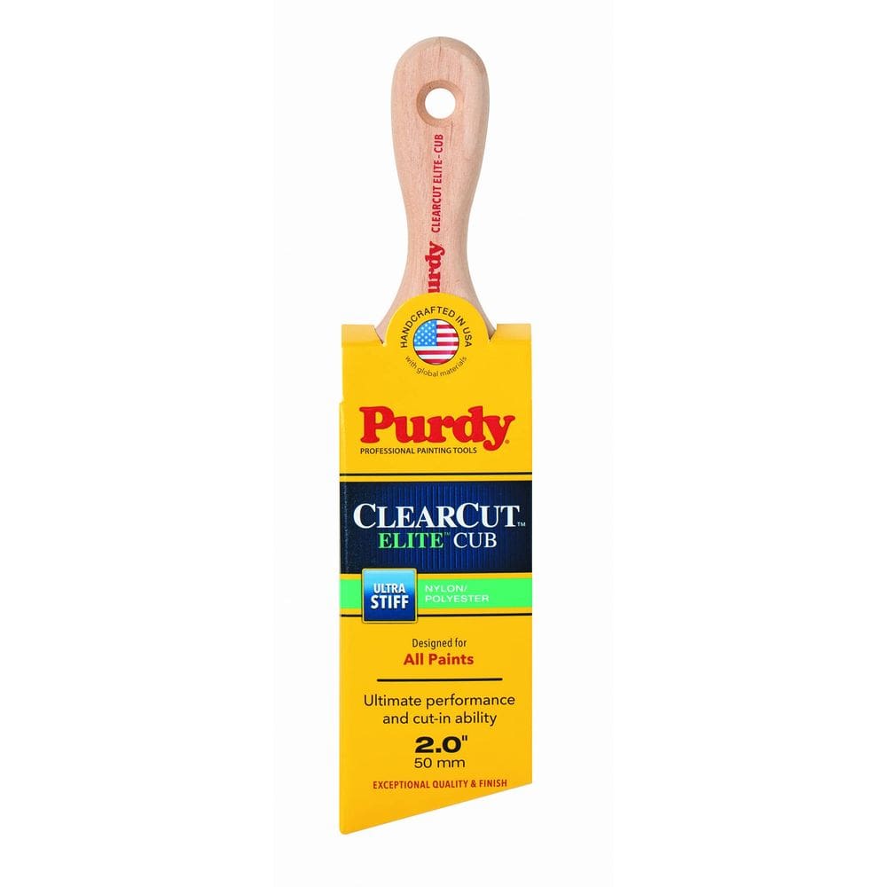 Pincel de pintura Purdy Clearcut Elite Cub 2” Ultra Stiff