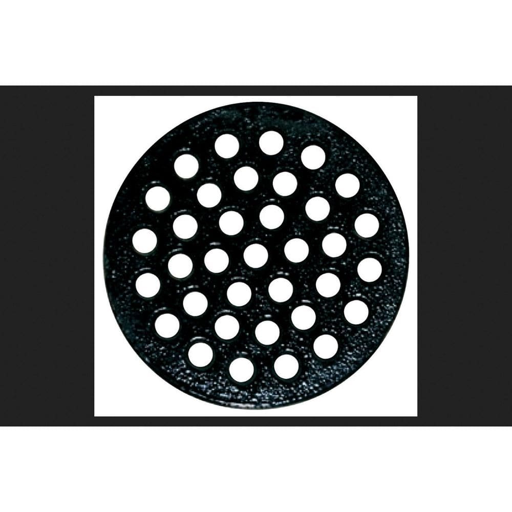 Tampa de drenagem Sioux Chief Manufacturing CI 8.9 revestida com epóxi