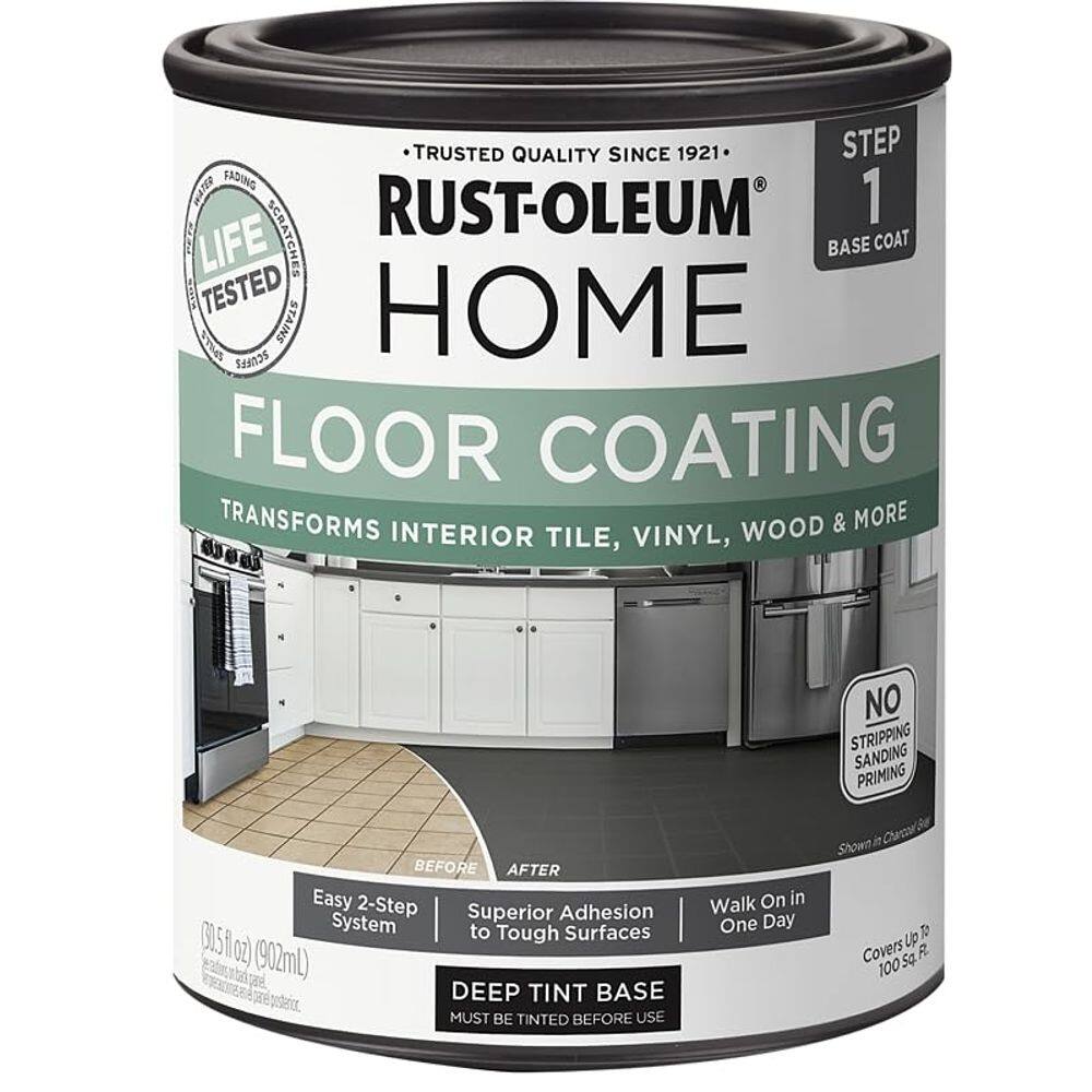 Pinte o revestimento de piso Rust-Oleum Step-1 902 ml