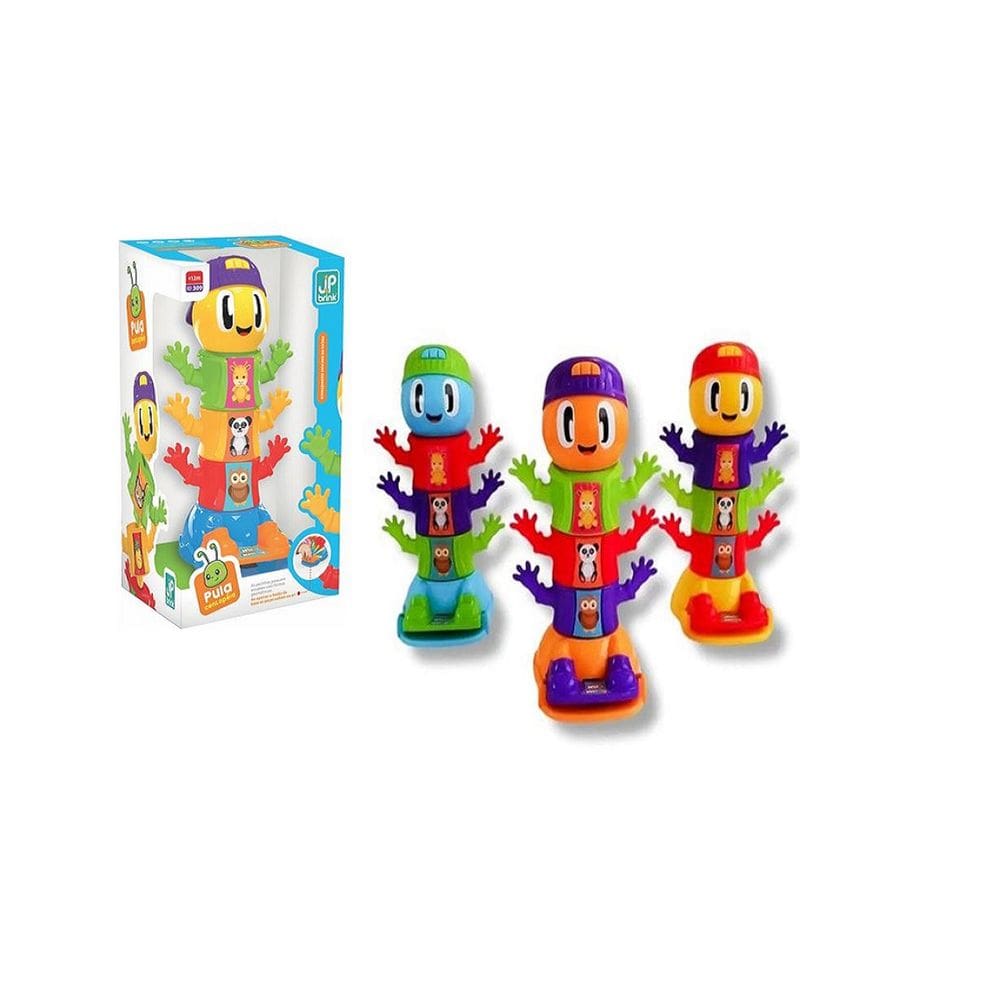 Brinquedo Infantil Educativo Pula Centopéia - JPBrink