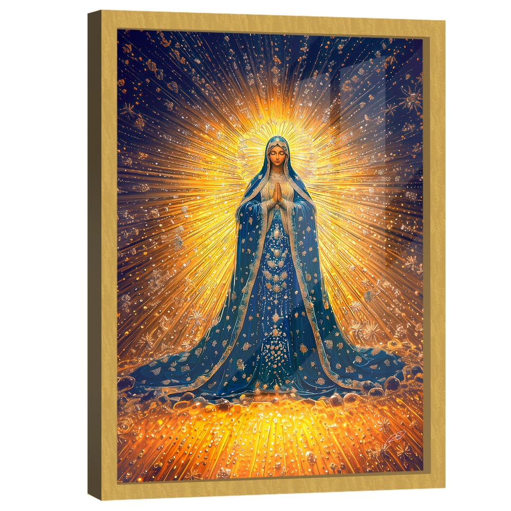 Quadro Decorativo Nossa Senhora Aparecida Luz