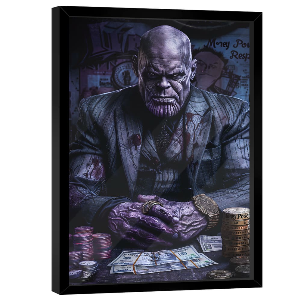 Quadro Decorativo Thanos Negociador