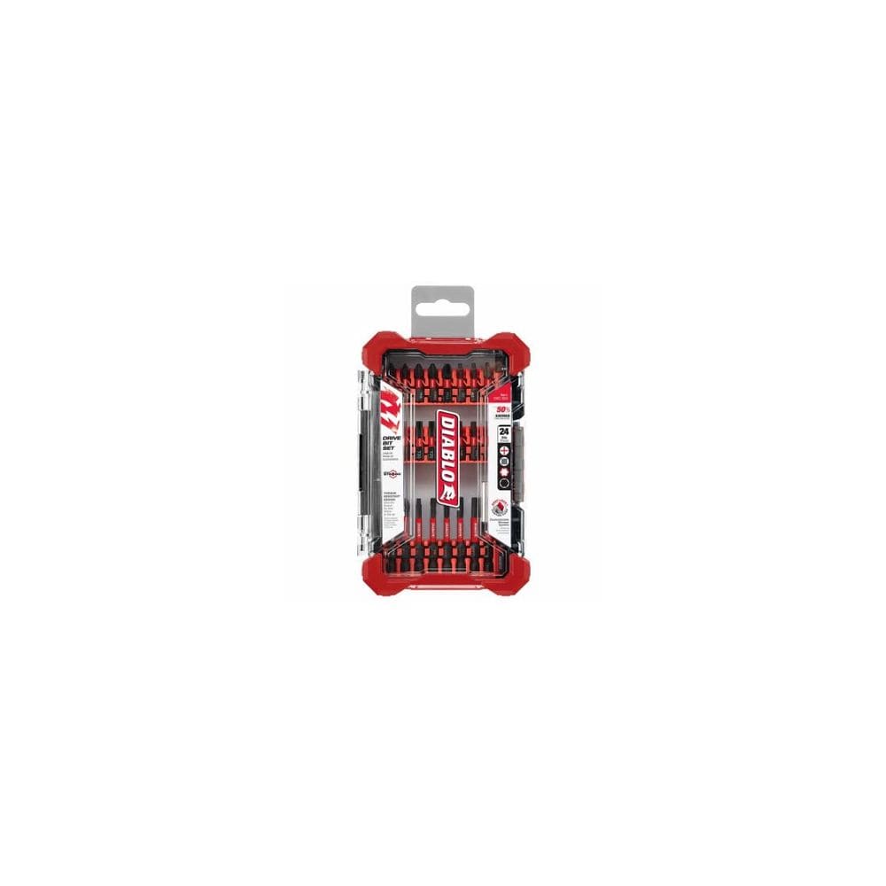 Conjunto de aparafusamento Diablo DSC-S24 24 peças