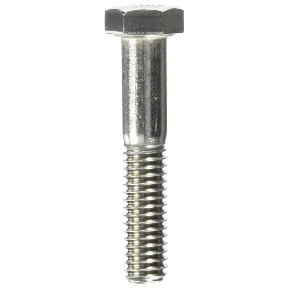 Parafuso hexagonal Hillman 3/8-16 x 5 cm em aço inoxidável, pacote com 50