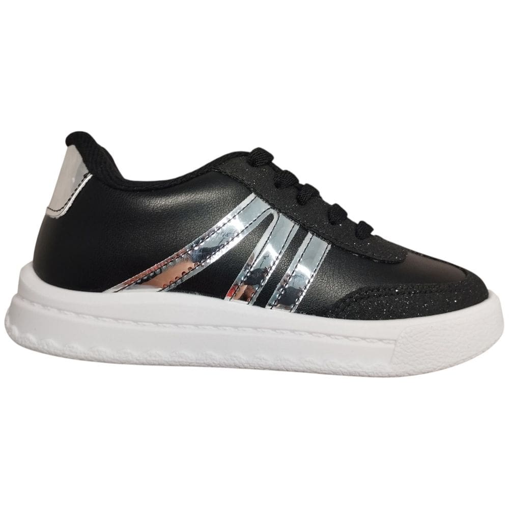 Tenis Infantil Menina Molekinha Casual Metalizado 2575.115