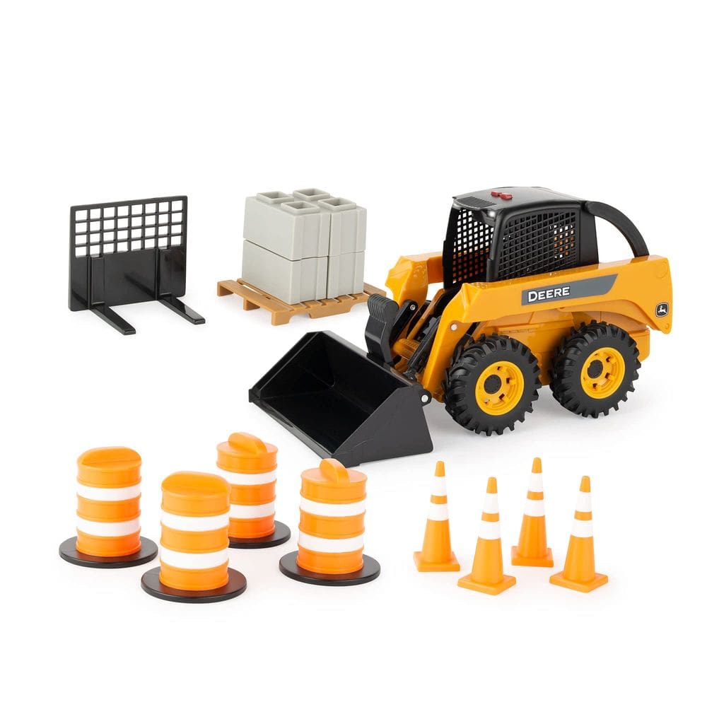 Brinquedo de construção John Deere ERTL Big Farm Skid Steer 1:16