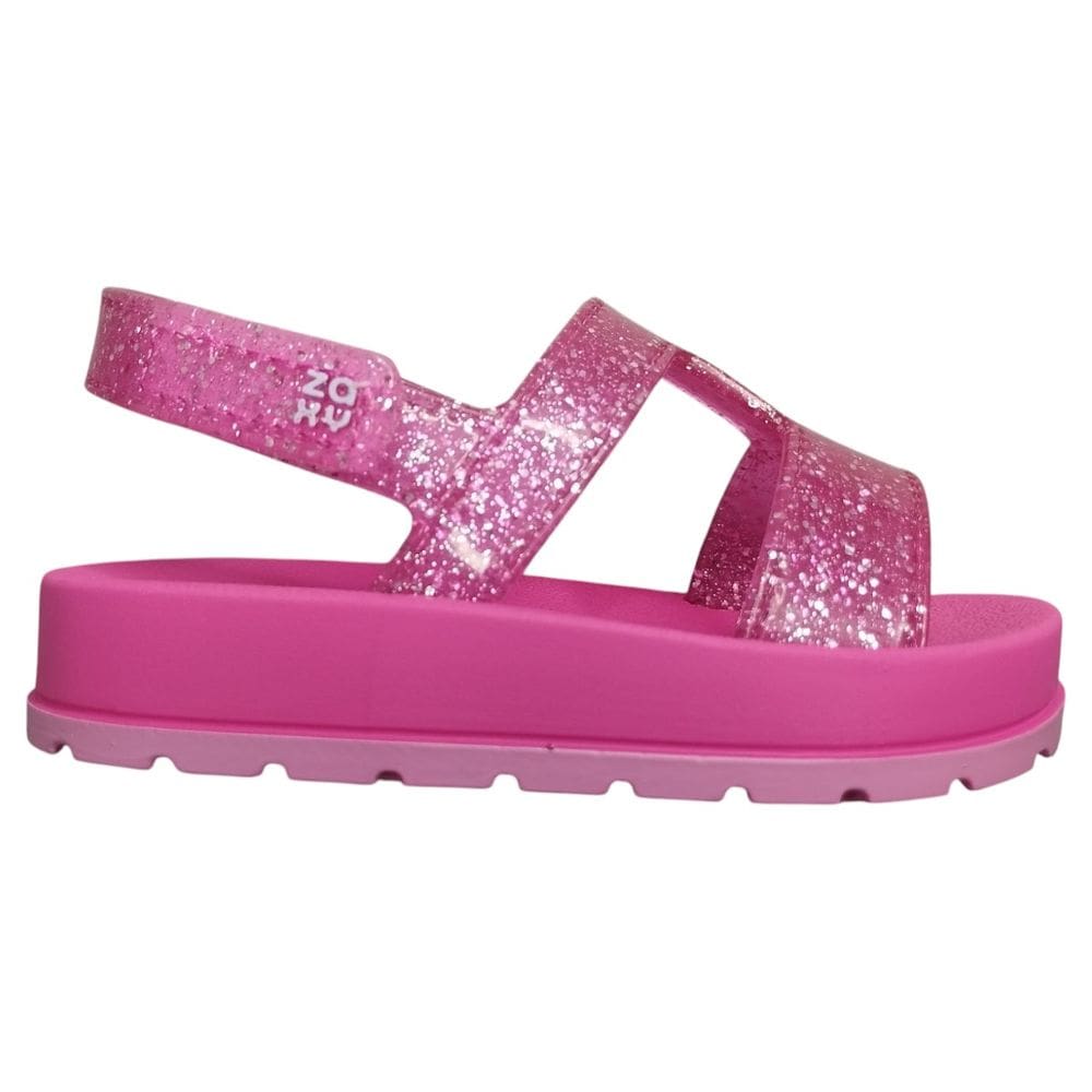 Sandalia Infantil Zaxynina Hit Baby Glitter Brilho 19312