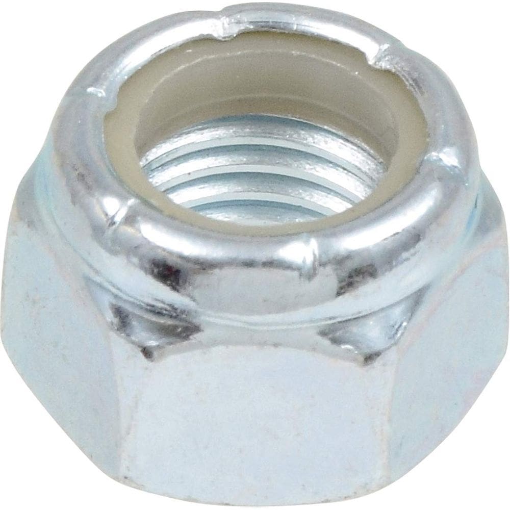 Fechadura de nylon de zinco Nut Hillman 180150 5/16-18, 100 unidades