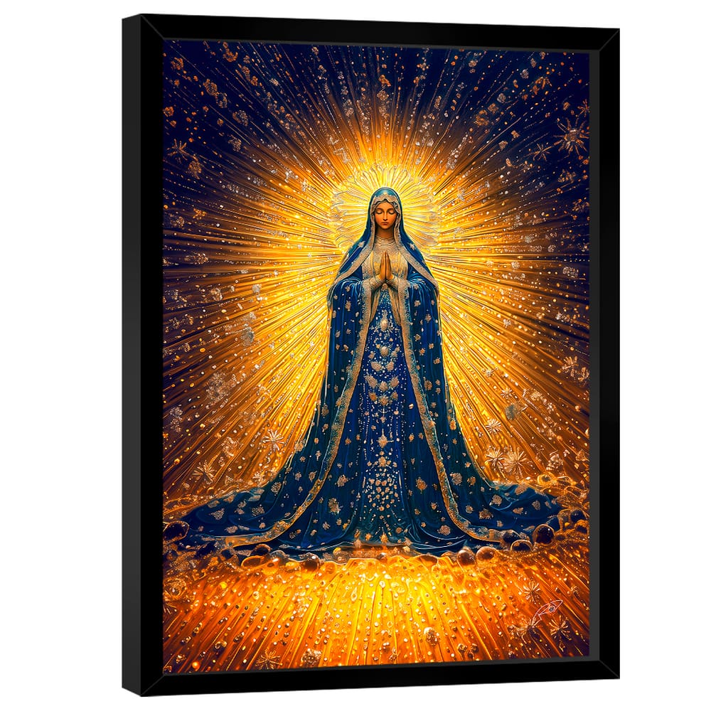 Quadro Decorativo Nossa Senhora Aparecida Luz