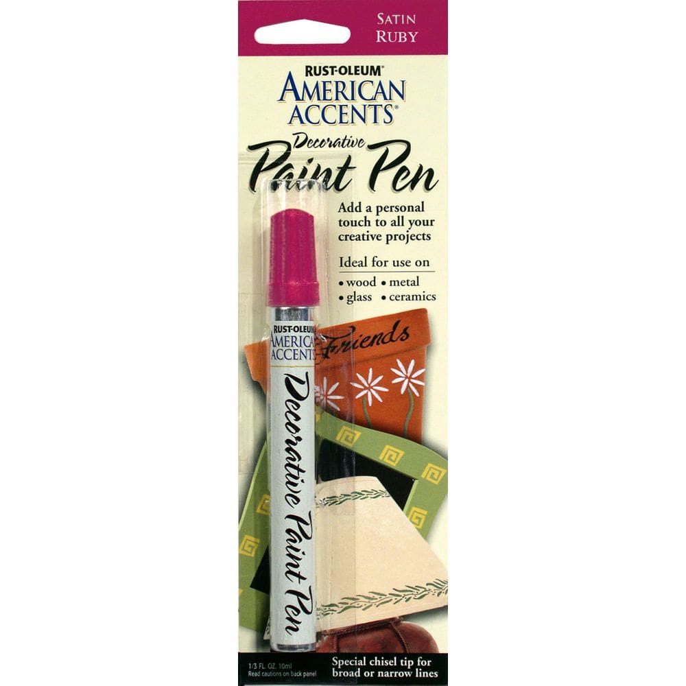 Caneta de pintura Rust-Oleum 215154 Satin Ruby 10ml