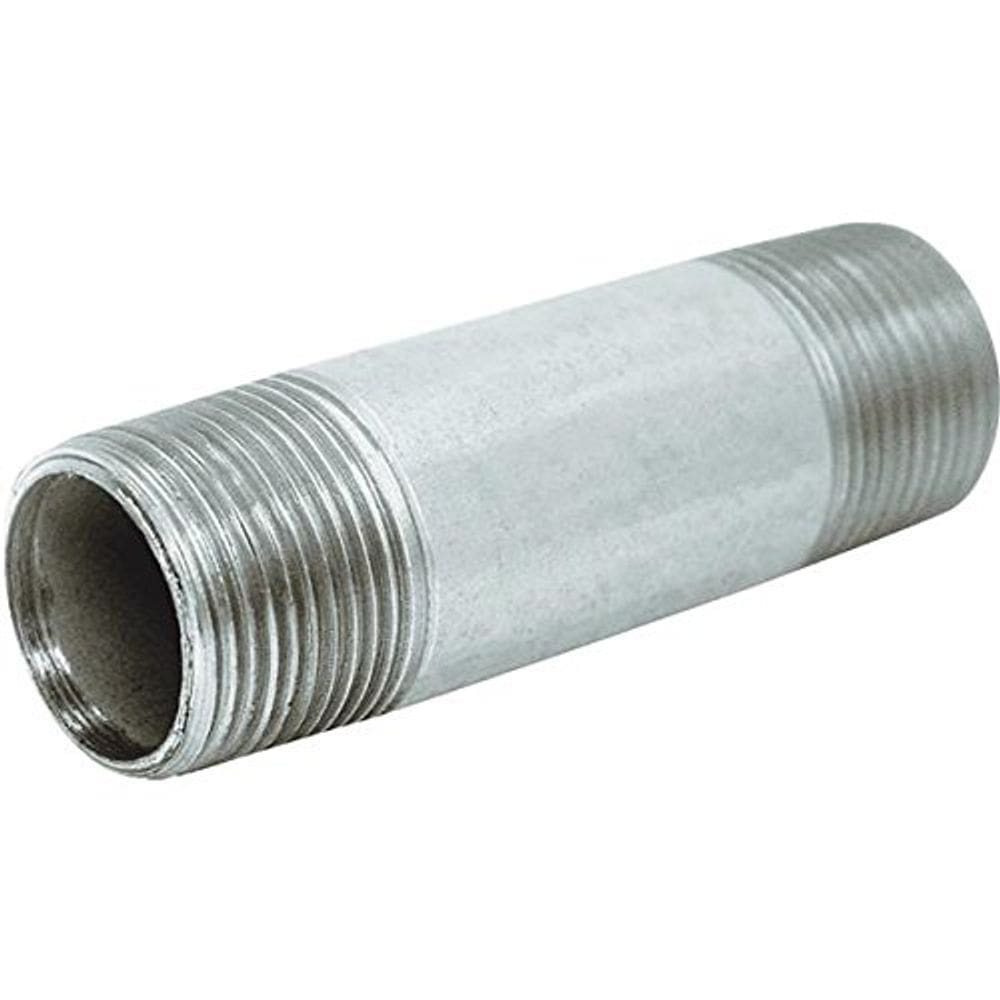 Bigorna de bico de aço galvanizado 3/8” MPT x 10 cm