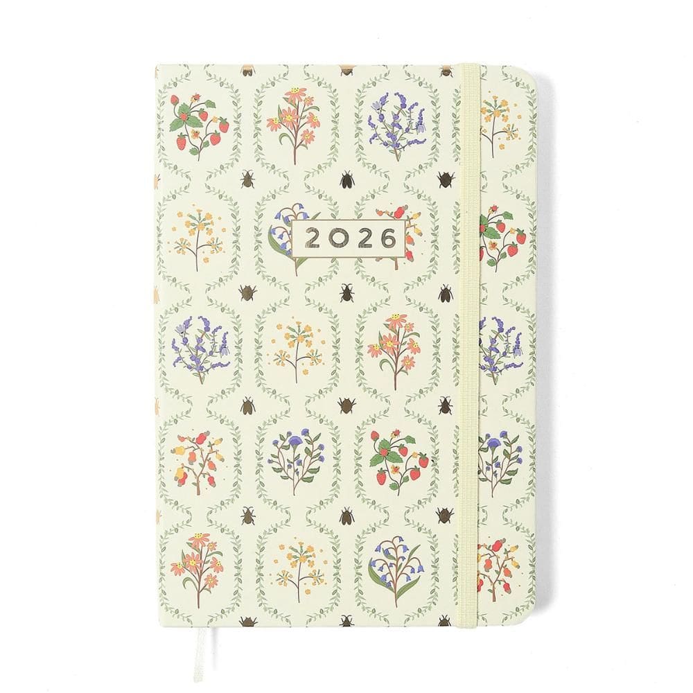 Agenda planner semanal 14x21 Jardim Off White 2026 Cicero