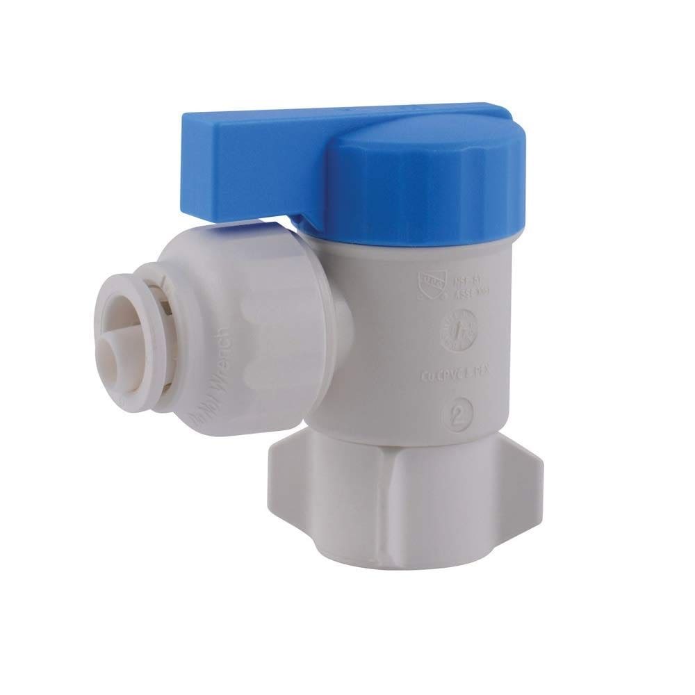 Válvula de bloqueio angular Reliance Worldwide Corporation QC 1/2”