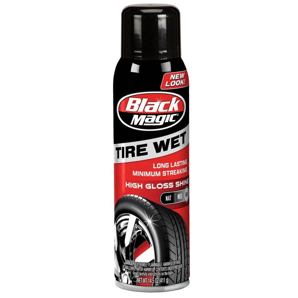 Spray úmido para pneus Black Magic BC23220 430 ml Glossy Shine