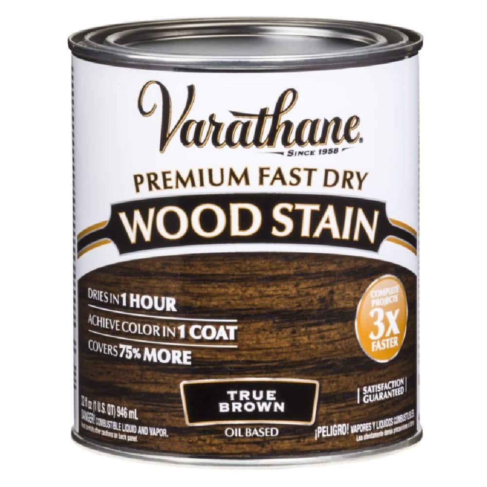 Wood Stain Rust-Oleum True Brown, pacote com 2 unidades de 946 ml
