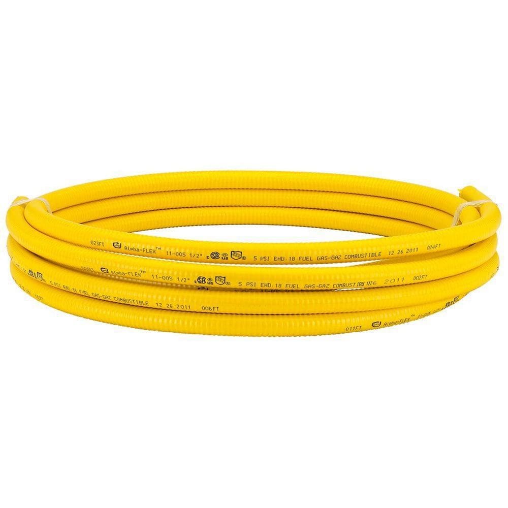 Tubo corrugado HOME-FLEX 1,3 cm x 7,6 m de aço inoxidável