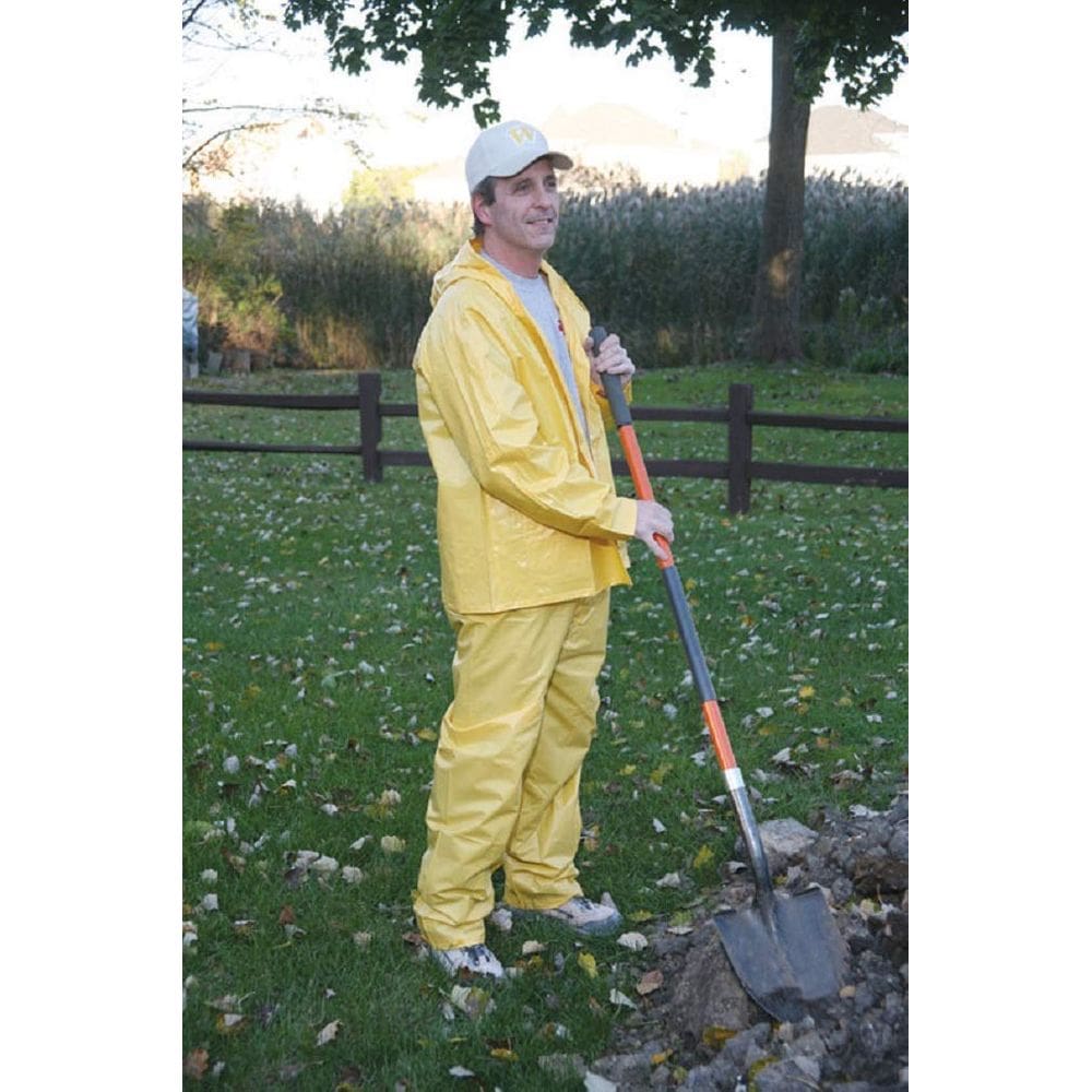 Roupa de chuva Boulder Creek 2 peças em vinil amarelo XL