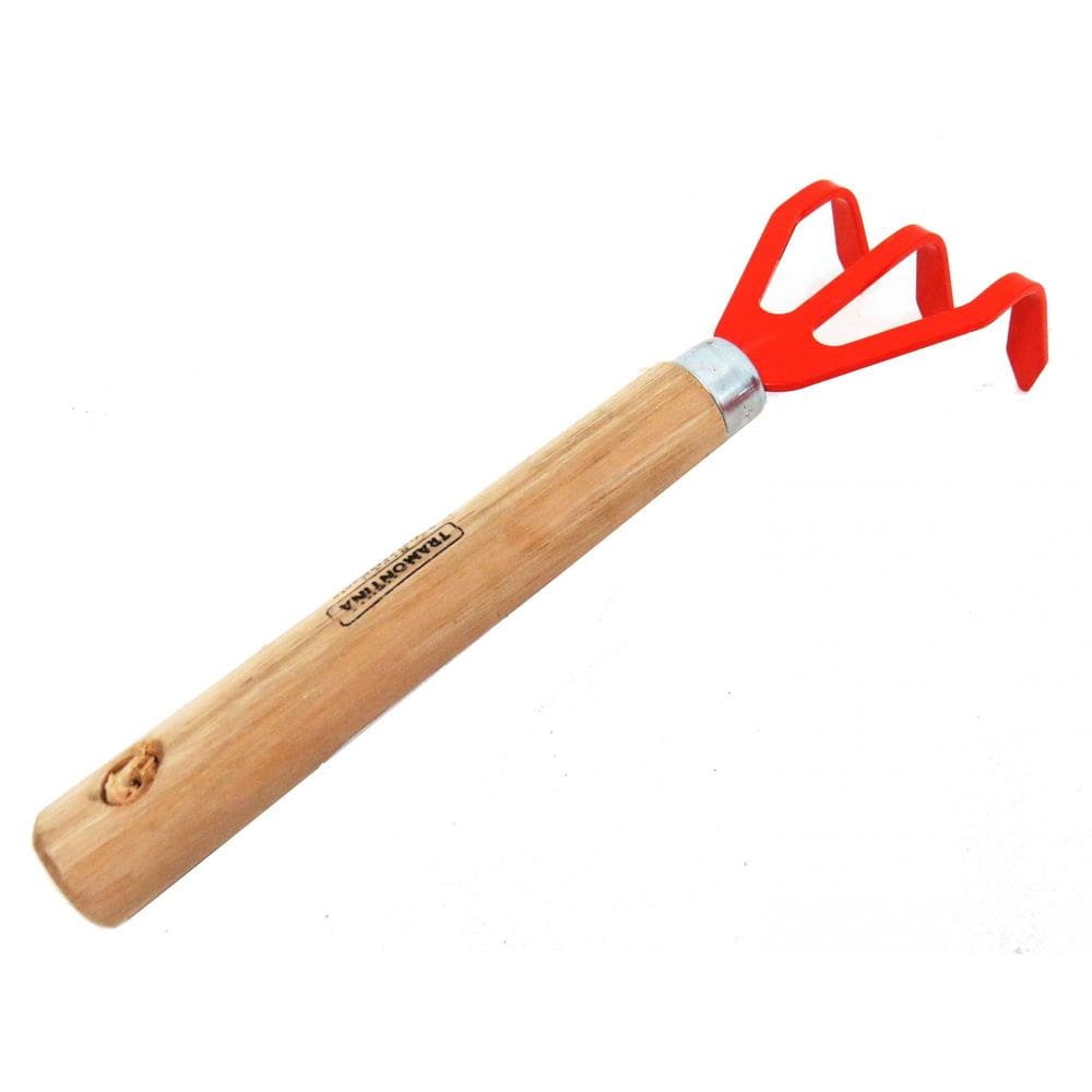 Ancinho Metálico 3 Dentes TRAMONTINA Horticultura