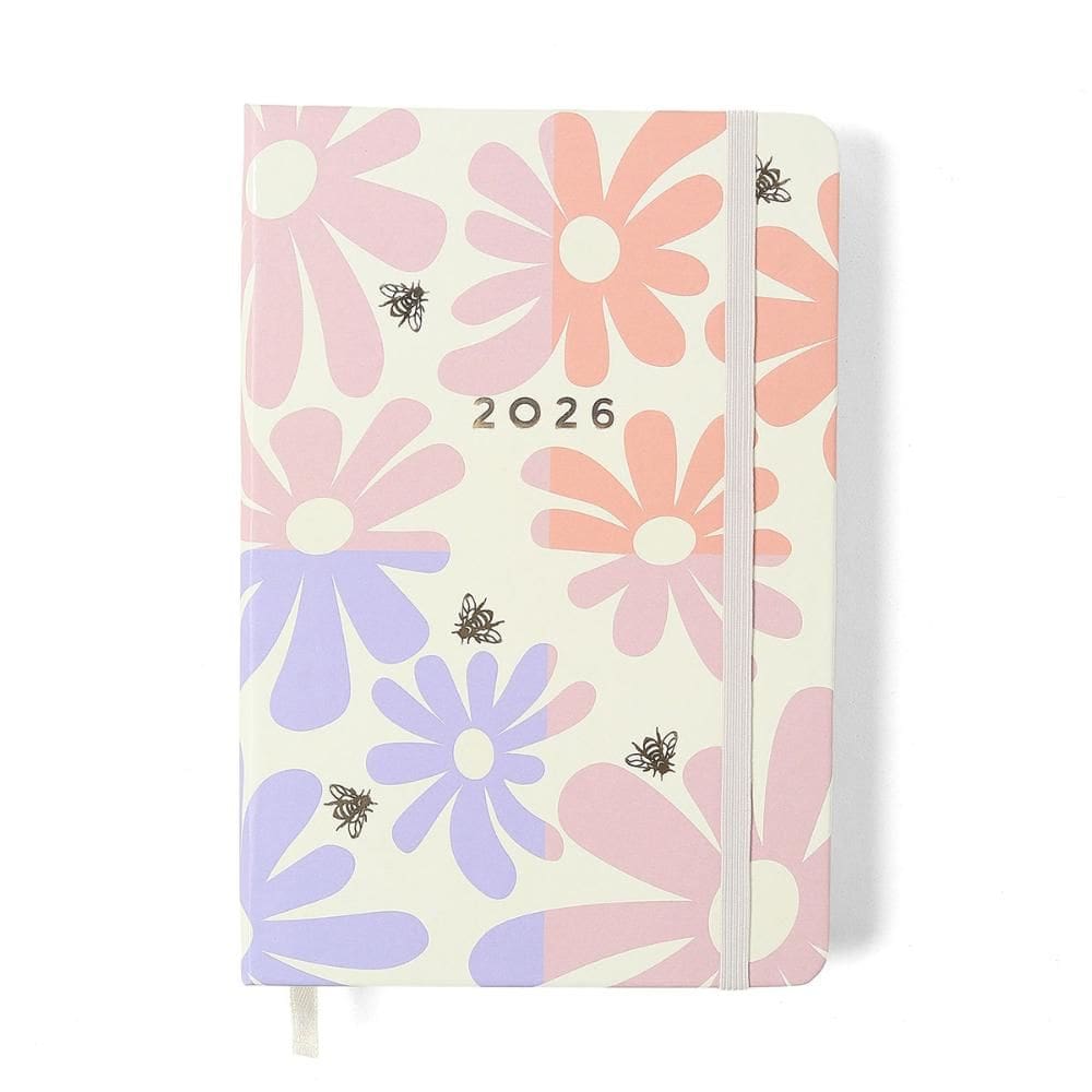 Agenda planner diária 14x21 Block Bloomy 2026 Cicero