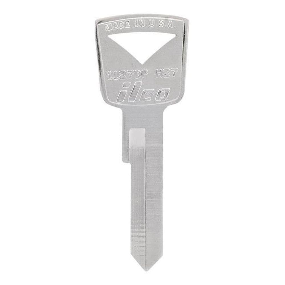 Chave automotiva em branco Hillman H27 de face única para Ford