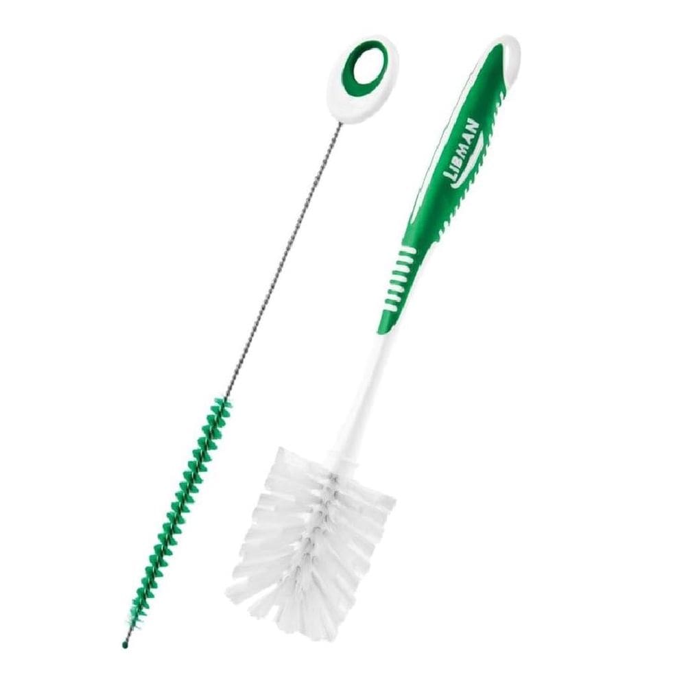 Set de Cepillos Libman para Limpieza de Botellas y Pajillas con Mango de 6 cm