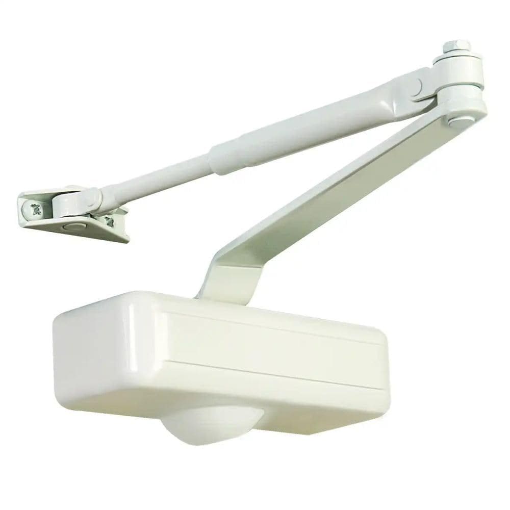 Door Closer Tell 10173 Ivory, velocidade ajustável, tamanho 1