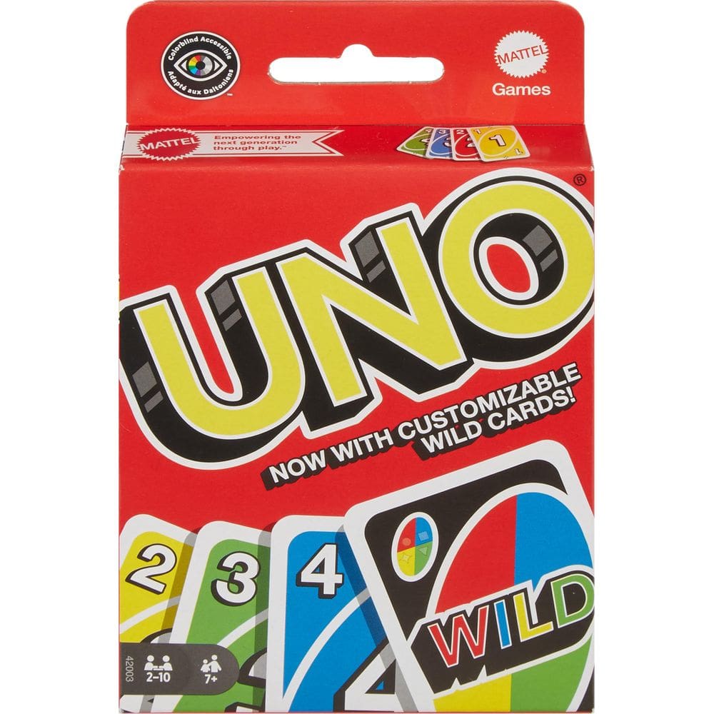 Jogo de cartas Mattel Games UNO Multi com baralho de 108 cartas