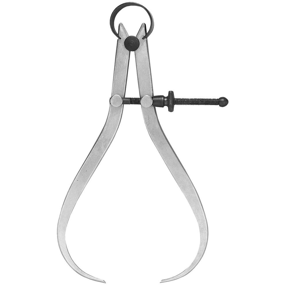 Caliper General Tools 452-6 Externo, capacidade de mandíbula de 16 cm