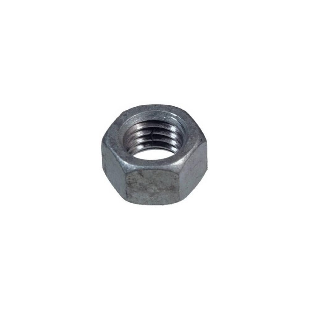 Porca hexagonal Hillman 3/8”-16 de zinco galvanizado grosso