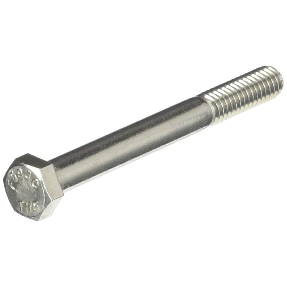 Parafuso hexagonal Hillman 5/16-18 x 7,5 cm em aço inoxidável, pacote com 50