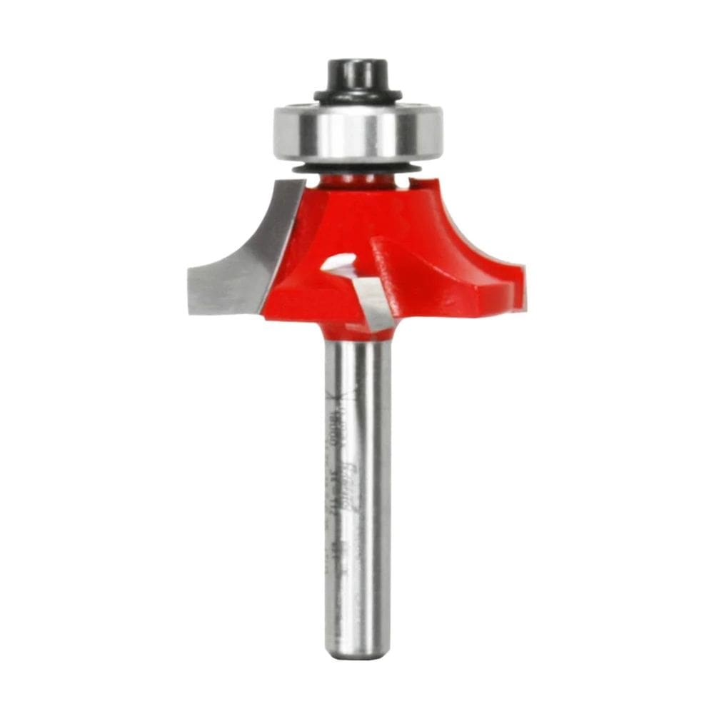 Fresa para Enrutador Freud 34-112 Quadra-Cut Radio de 8 mm Largo de 6 cm