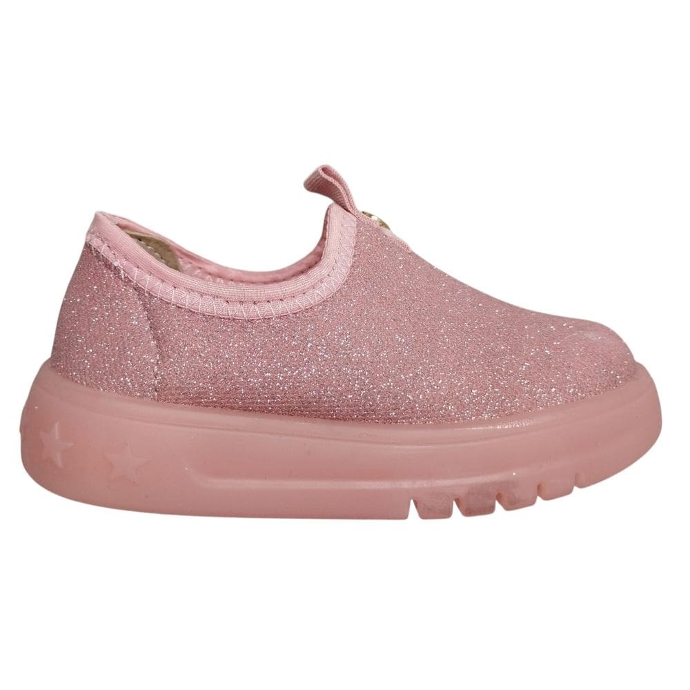 Tenis Infantil Molekinha Calce Facil Led Luz Menina 2742.200