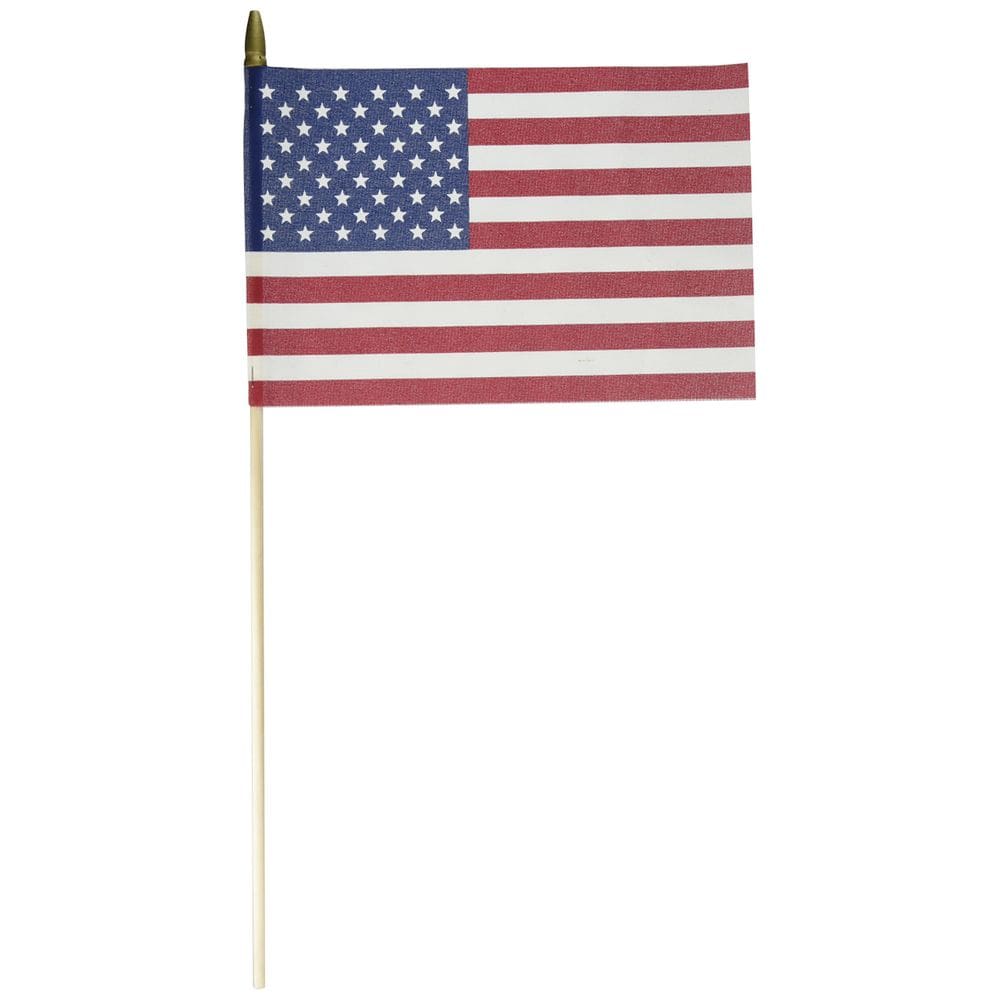 Bandeira americana portátil Banner Valley Forge 20x30 cm