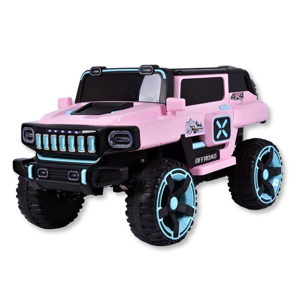 Carrinho Eletrico 4X4 Space Cross 12V Rosa - Zippy Toys