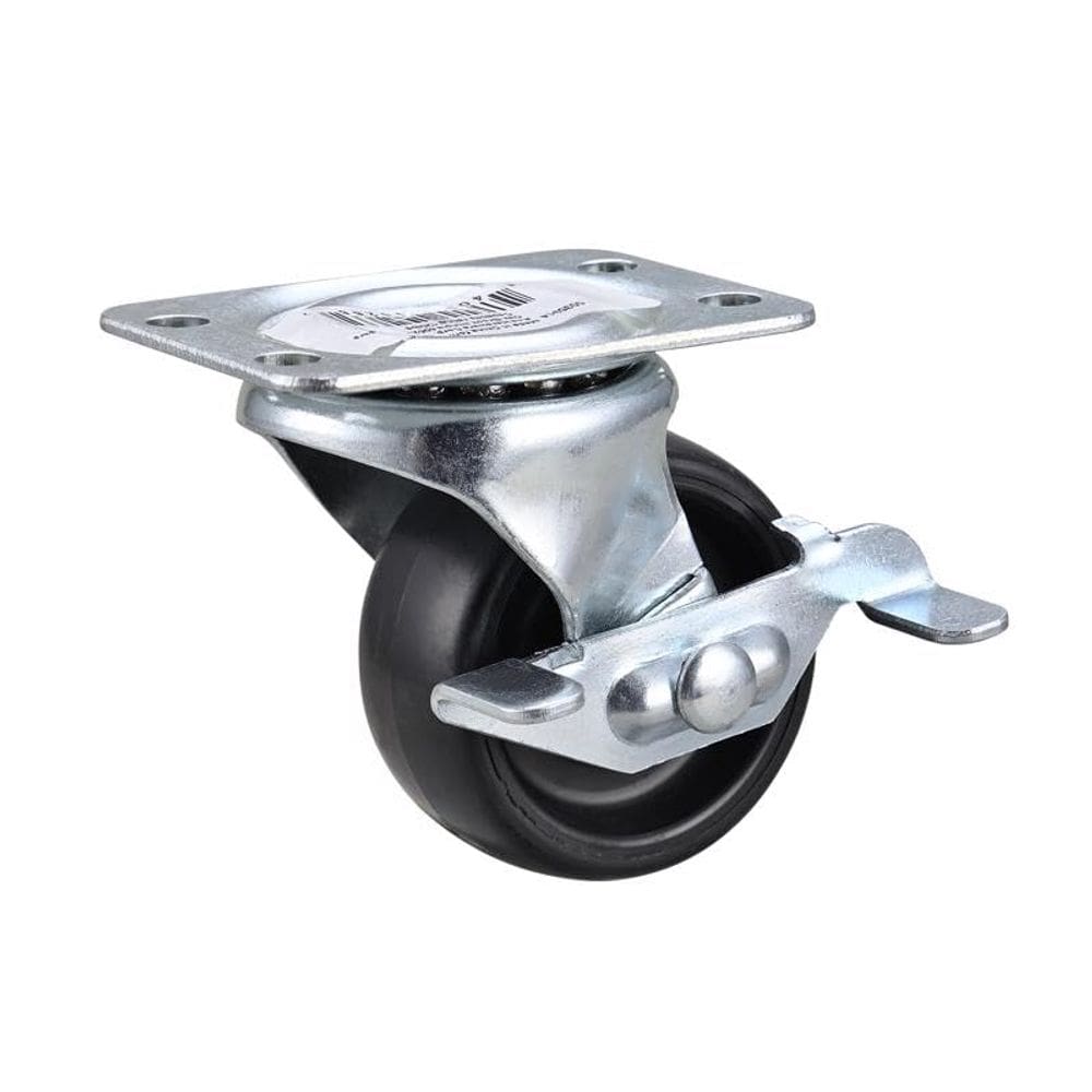 Placa para Rueda Projex con Frenos Giratorios de Poliuretano de 2”