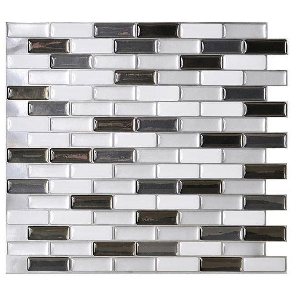 Tile Smart Tiles Murano Metallik Peel & Stick 26x23 cm 4 unidades
