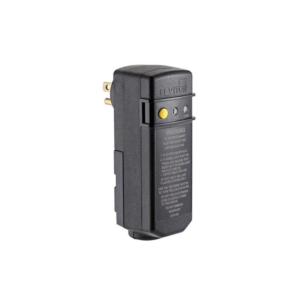 Plugue GFCI Leviton Commercial Termoplástico 5-15R de 3 fios