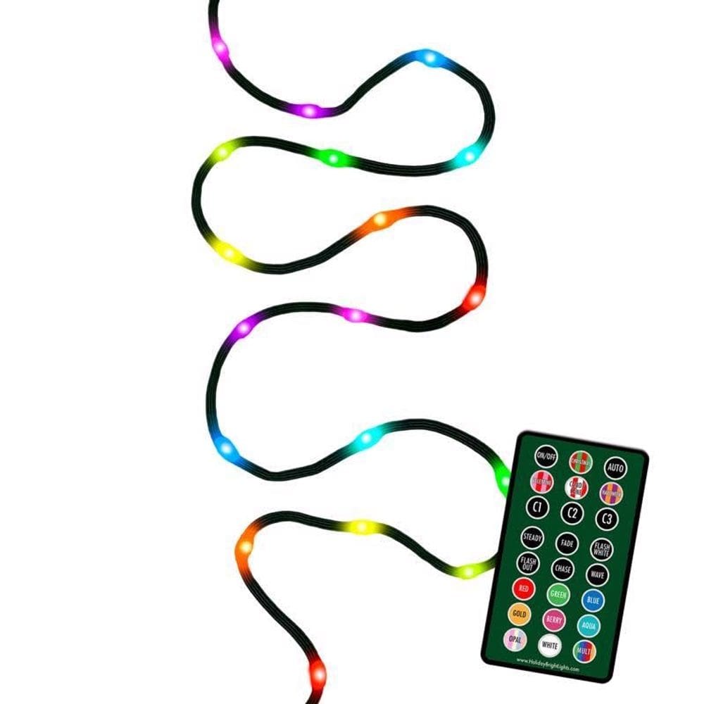 Celebrações de luz de corda de fita LED de 10 m multicoloridas
