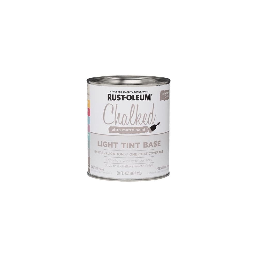 Base de tinta Rust-Oleum com giz claro 887 ml fosca
