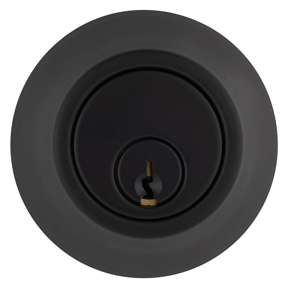 Deadbolt Lock BRINKS Commercial Matte Black ANSI Grade 1