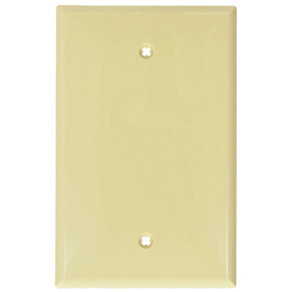 Placa de parede Leviton PJ13-I 1-Gang Midway Ivory