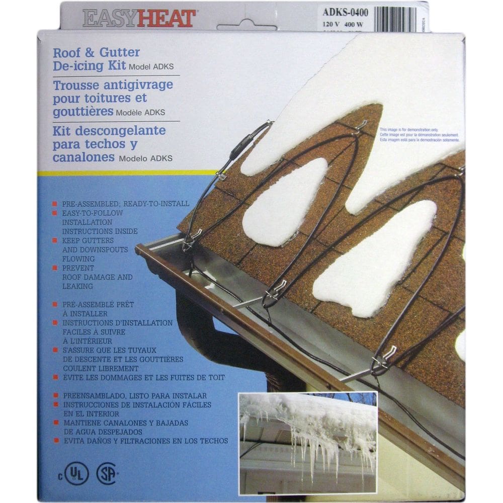 Cabo de degelo de telhado Easy Heat ADKS 24m 400W 120V
