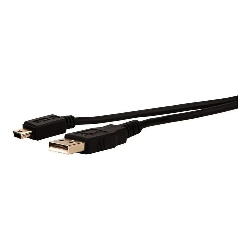 10X Cabo Mini Usb 5 Metros Blindado Para Câmera Canon In Li