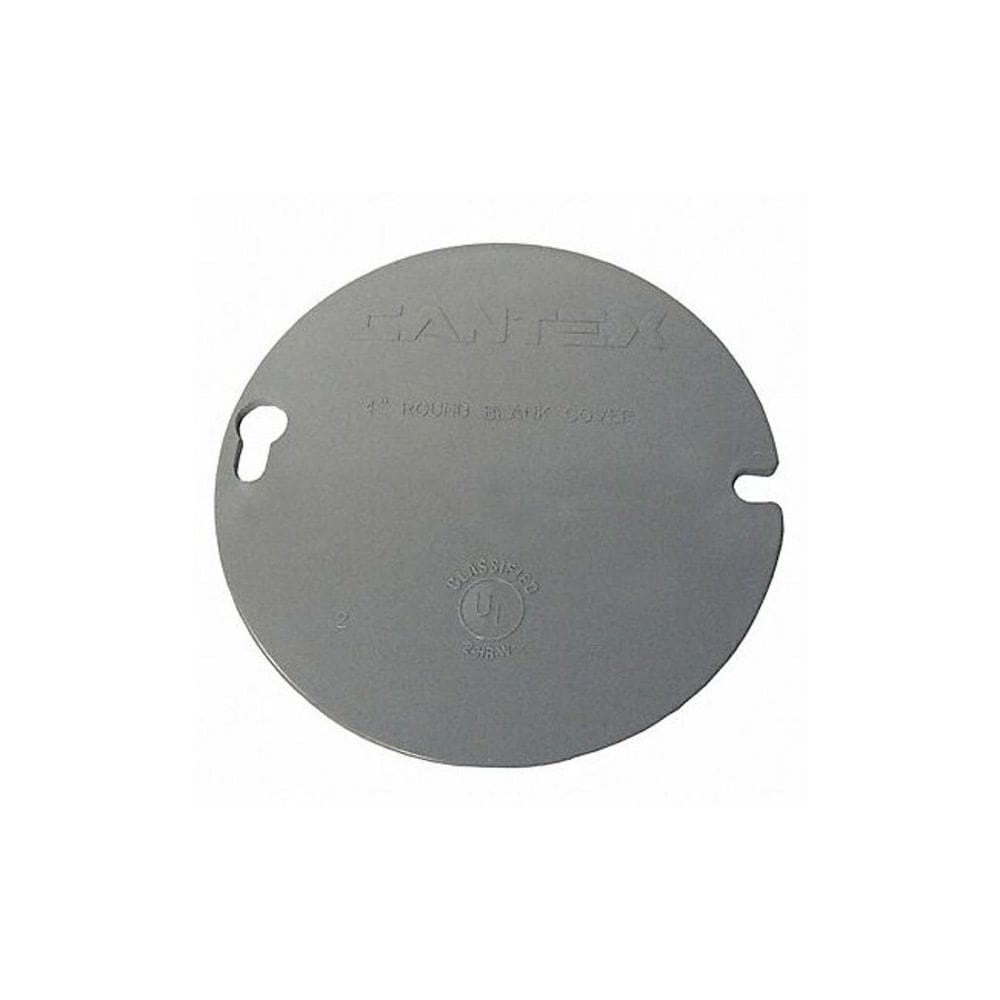 Tampa de anel de plástico Cantex 1-Gang 10 cm