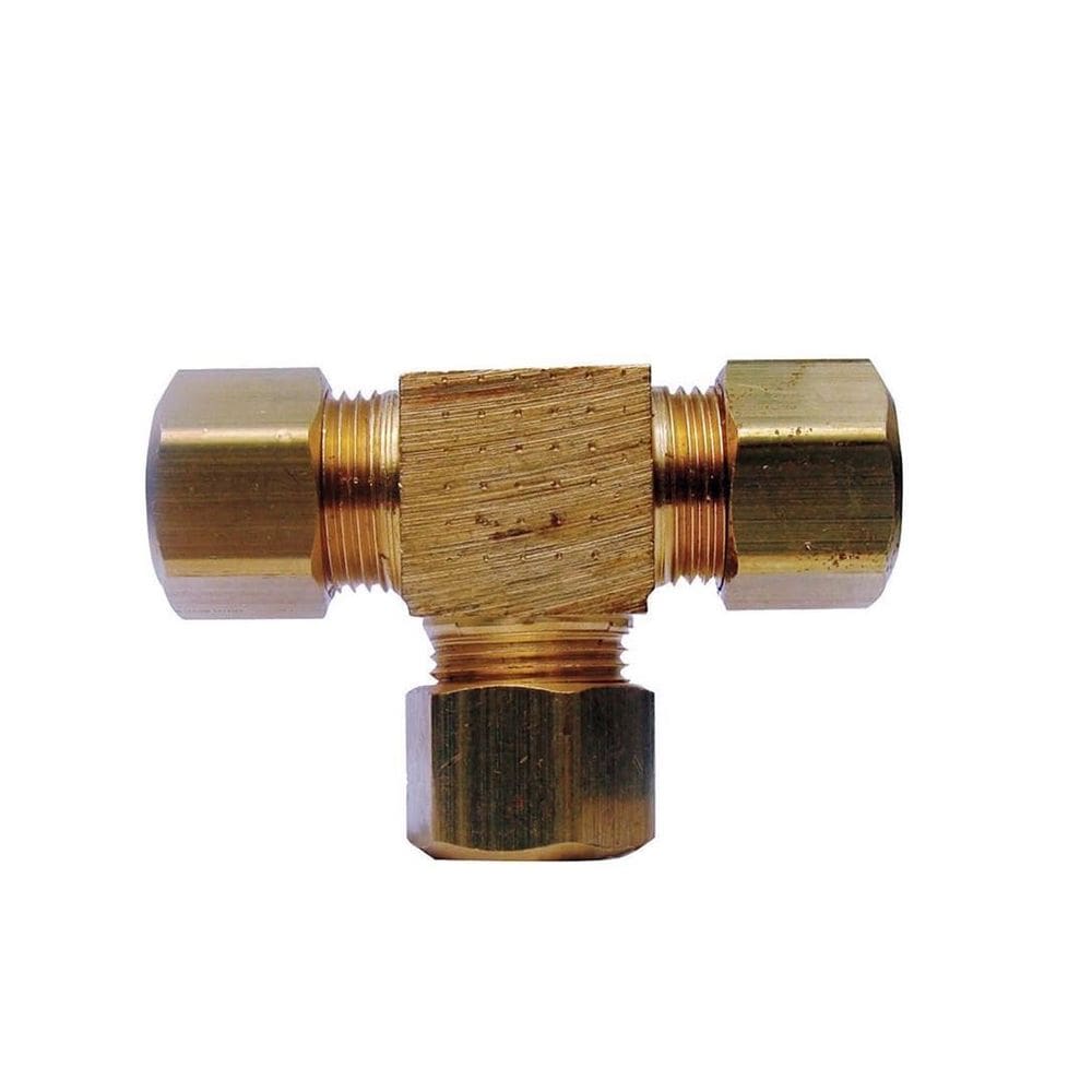 Acople para Manguera HOMEPLUS+ Tee de Latón con Compresión 1/2”