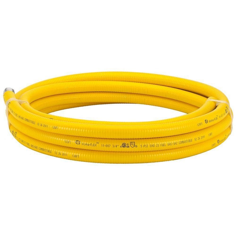 Tubo corrugado HOME-FLEX 3/4” x 7,6 m de aço inoxidável