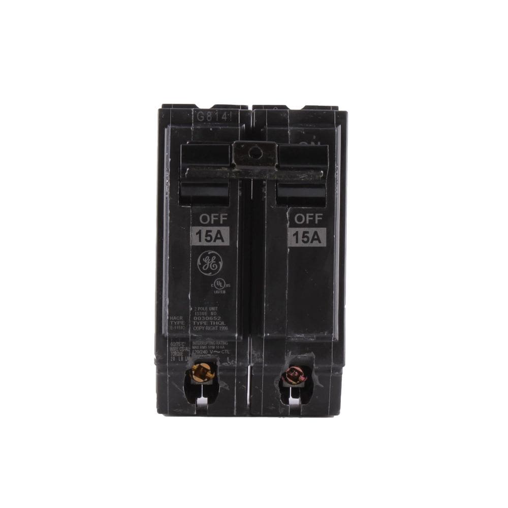 Disjuntor GE THQL2115 2P 15A 120/240V Plug-In