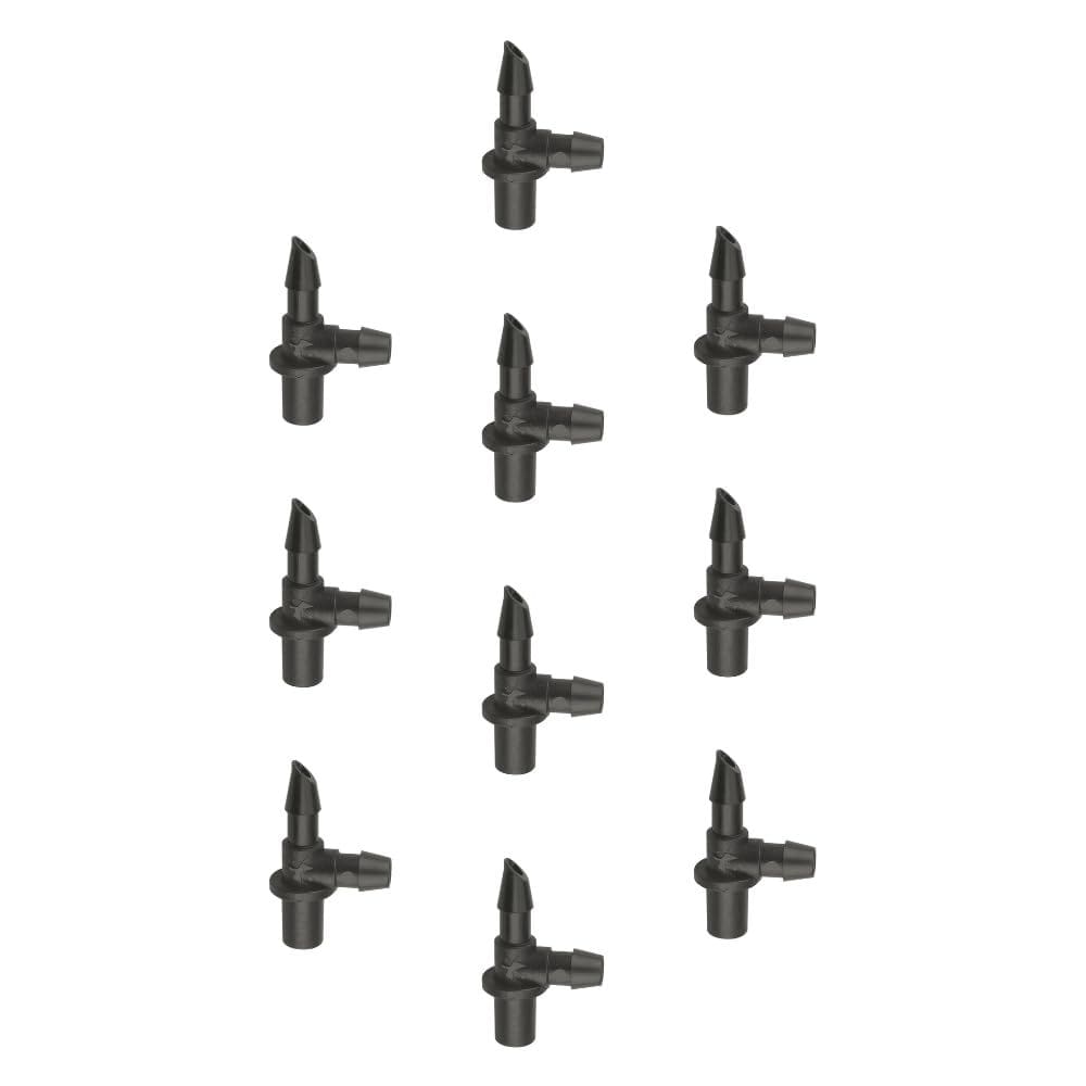 Encaixe de cotovelo de irrigação Rain Bird BE25-10S 1/4”, pacote com 10