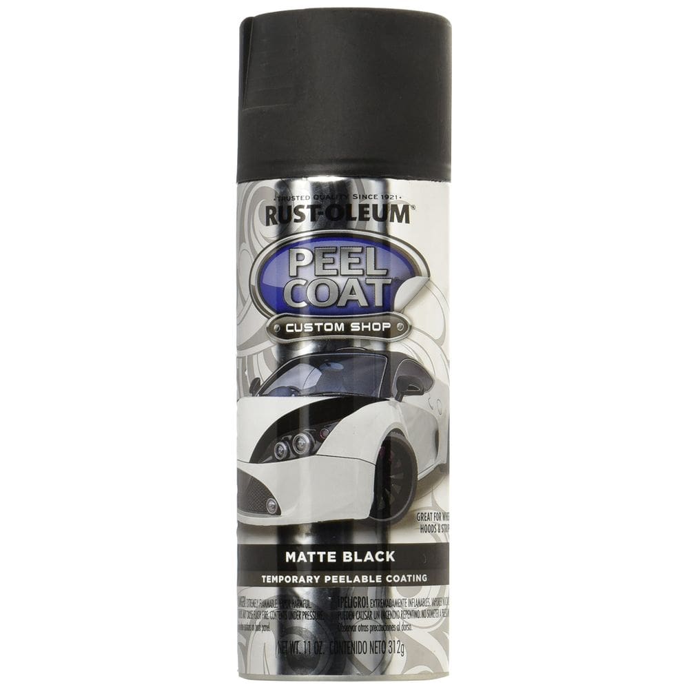 Pintura Rust-Oleum 284279 Peel Coat Black Matte 312g